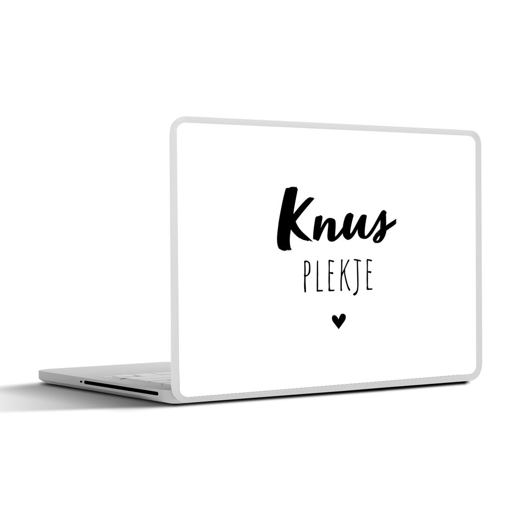 MuchoWow Laptop Aufkleber Sticker Cover Zitate - Gemütliches Plätzchen - Garten - Text 25x18 cm - Laptop-Deko