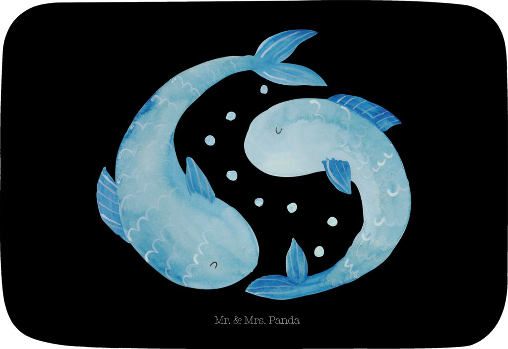 Mr. & Mrs. Panda badezimmermatte Sternzeichen Fische - Produktbild 