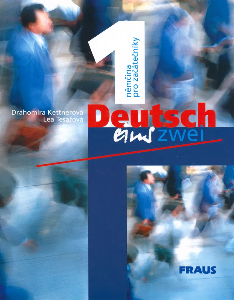 Livre d'allemand Deutsch eins, zwei 1 avec méthode de grammaire active