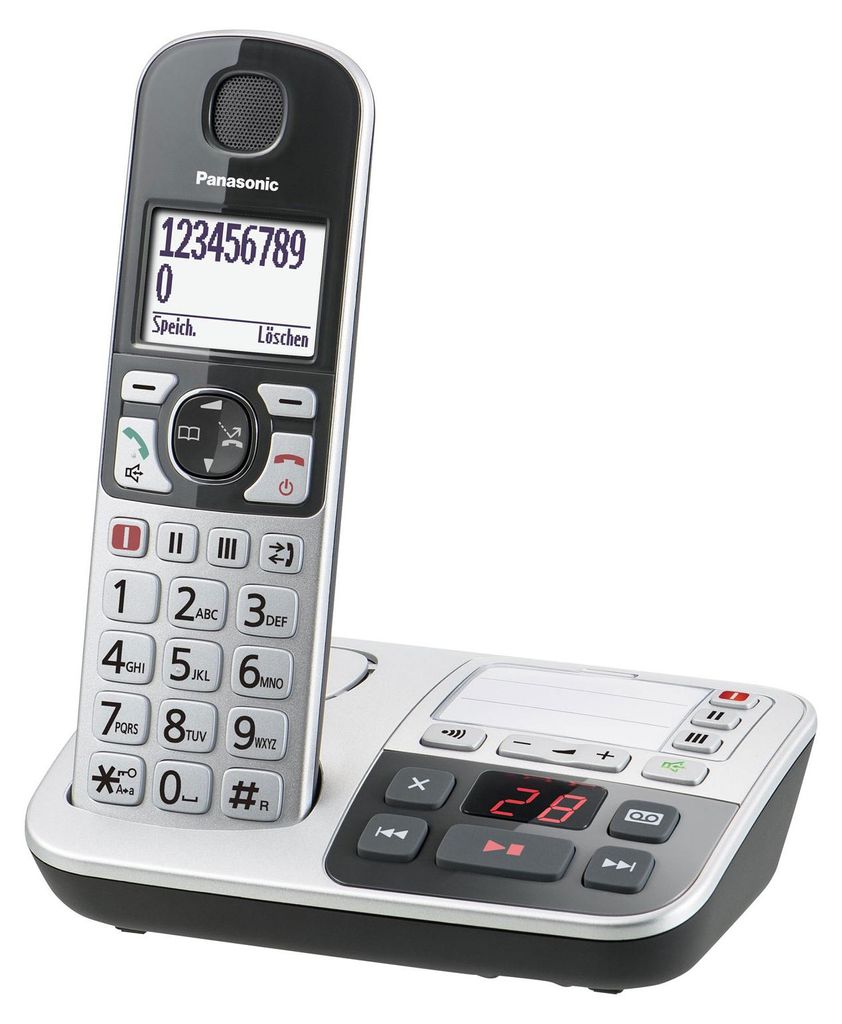 Panasonic KX-TGE520GS, DECT-Telefon, Kabelloses Mobilteil, Produktbild 