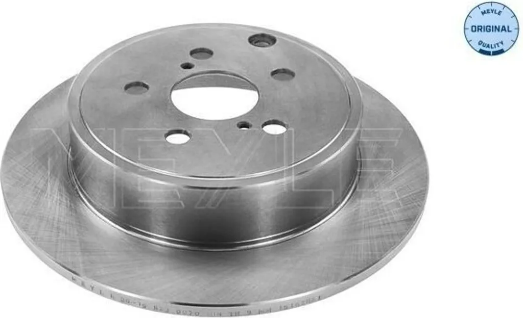 Disque de frein arrière Avensis T25 - Remplacement idéal MEYLE OE