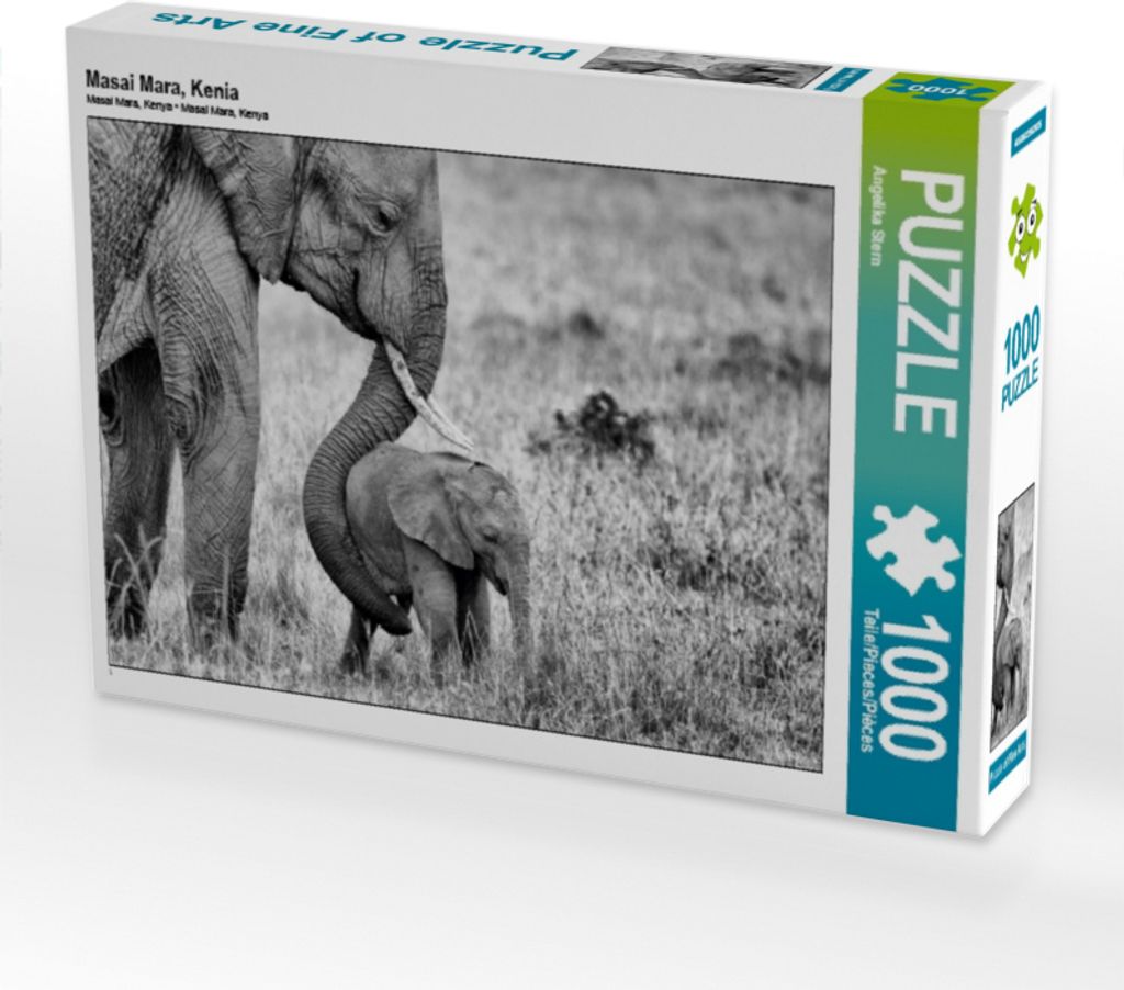 Calvendo Masai Mara, Kenia 1000 Teile Puzzle quer 640x480mm, Stern Angelika; 7343403