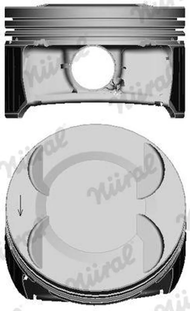 Piston NÜRAL Haute Résistance pour Moteur Cruze et Trax 1.6 16V OE
