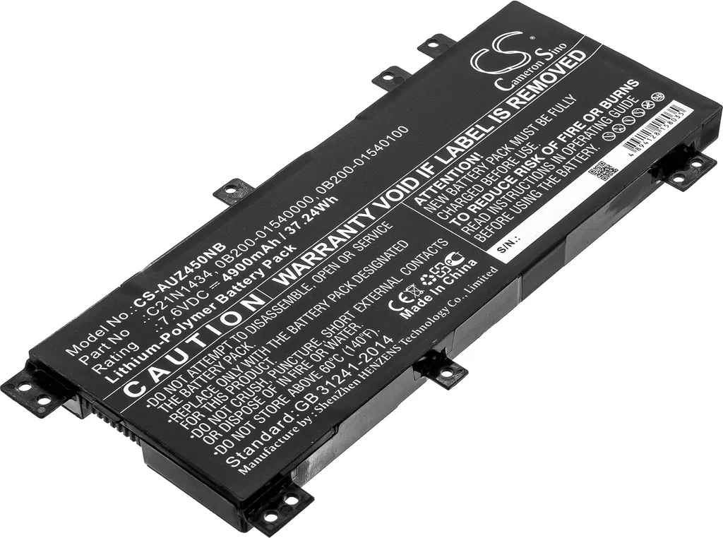 Batterie PC Portable TECHTEK pour Asus Z450 Z450LA Z450LA-WX002T