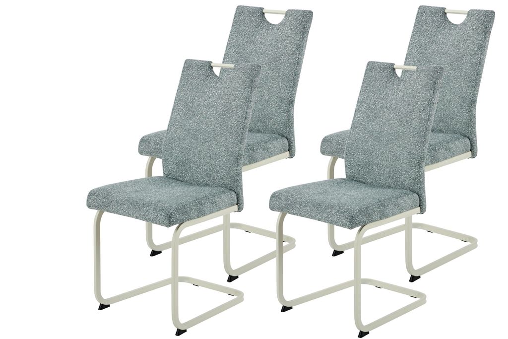Hela Tische, 4er SET Freischwinger Esszimmerstuhl Tivoli, Produktbild 