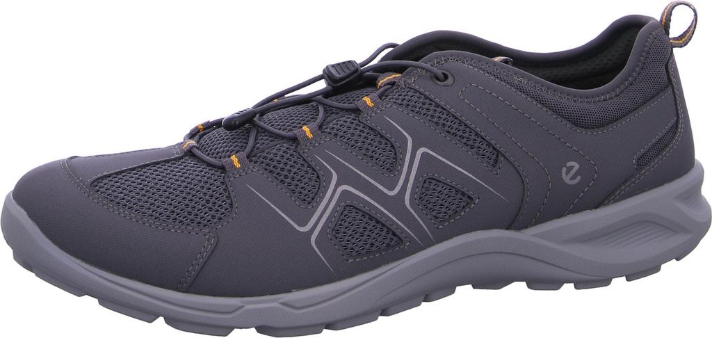 Ecco Schnürhalbschuhe bequem in grau, Gr. 47 Produktbild 