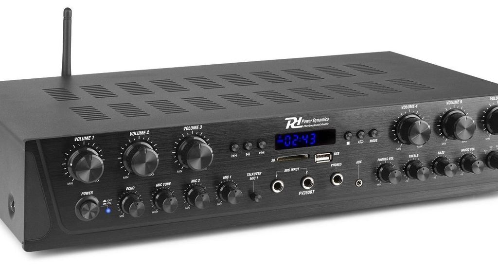 Amplificatore audio stereo 6 zone 600wmax Pv260bt 953.034 Immagine del prodotto 