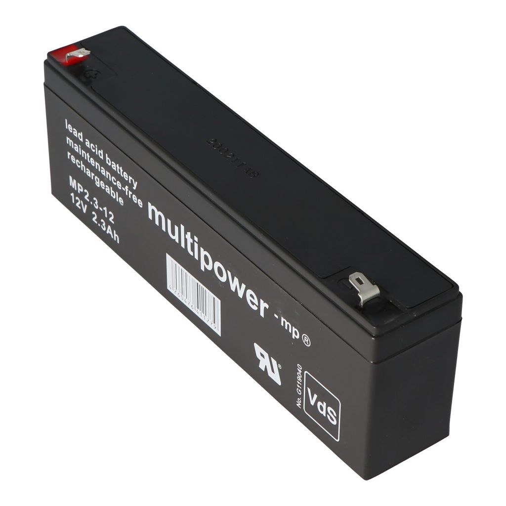 Akumulator kwasowo-ołowiowy Multipower MP2.3-12, złącze Zdjęcie produktu 