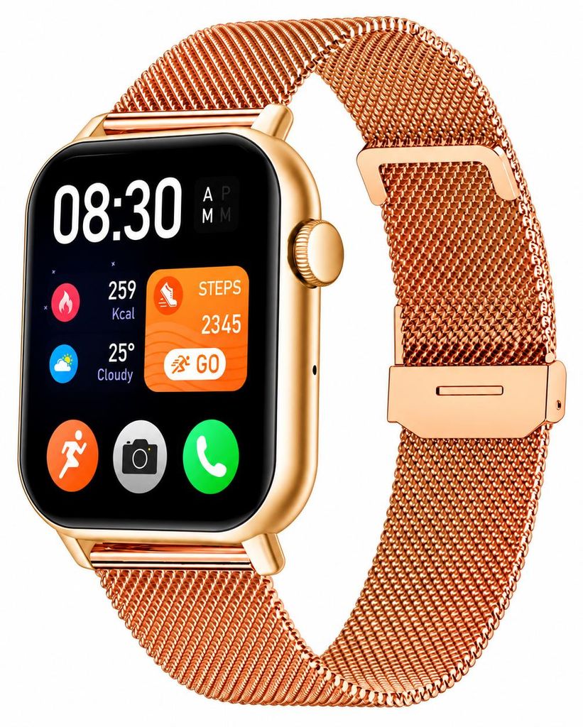 Siltcon® Smartwatch Dames Pro - Smartwatch Heren Pro - Productafbeelding 