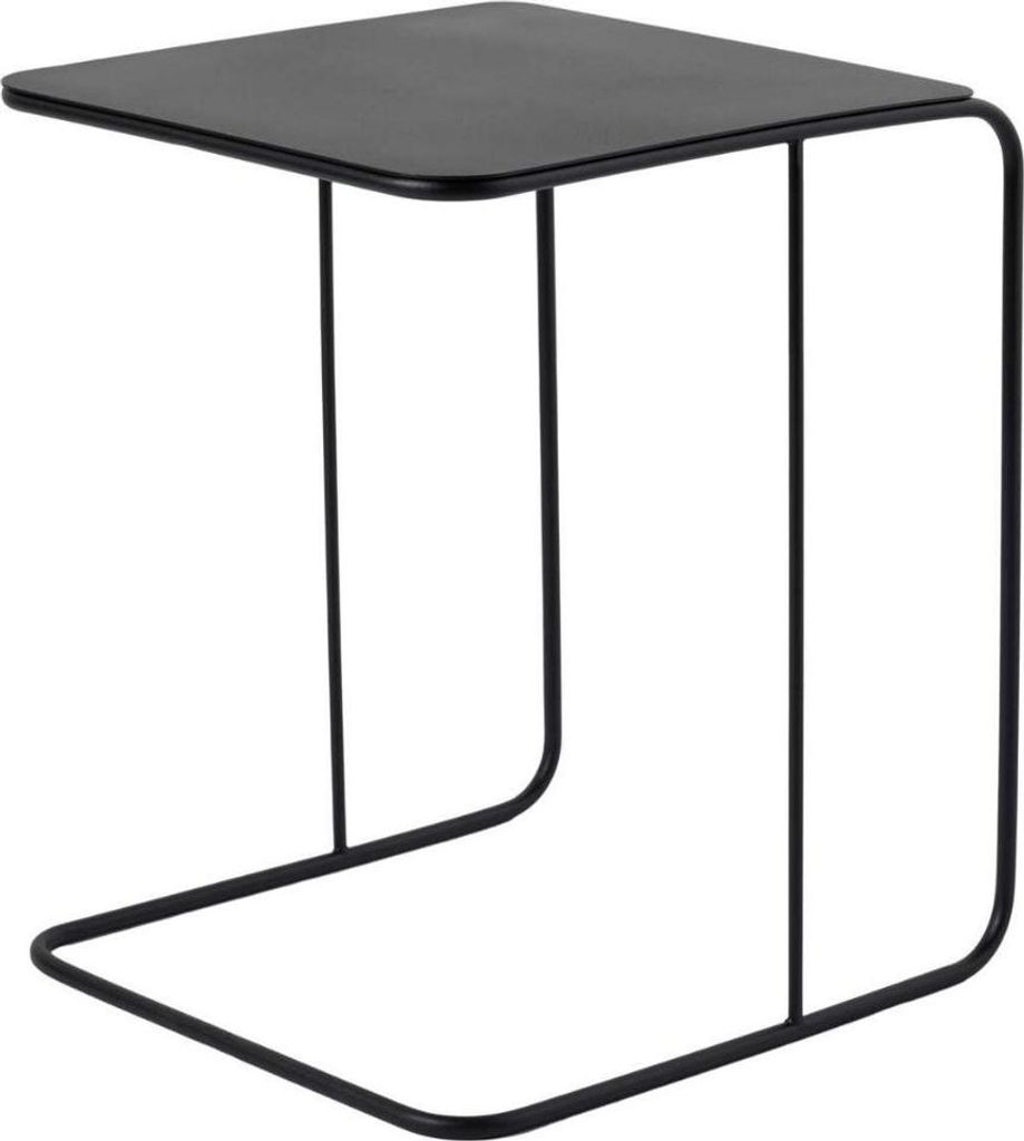 Beistelltisch mit Metallplatte H46 cm - OWEN