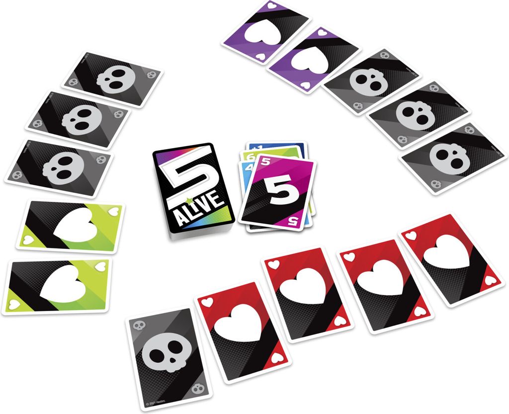 Hasbro Gaming 5 Alive, Karetní, Strategie, 8 rok/roky Obrázek produktu 