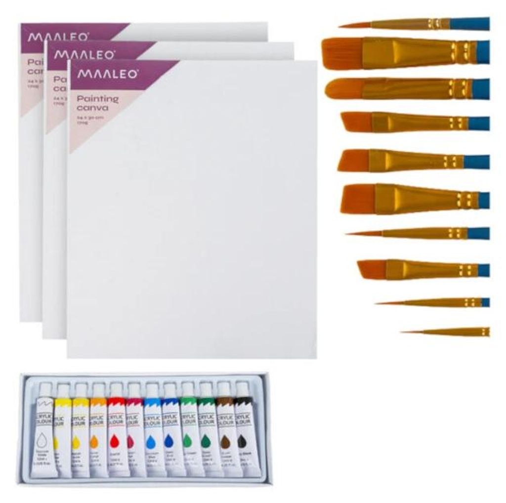Maaleo 26338 Kreatives Malset, 26-teilig Produktbild 