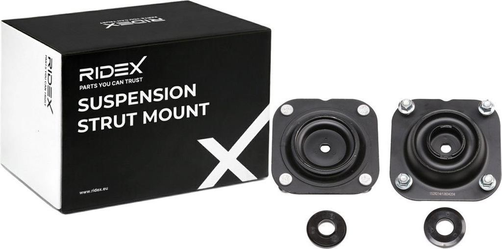 RIDEX 1180S0972 Federbeinstützlager Vorne für MAZDA FAMILIA IV (BF) MX-3 (EC) 323 C IV (BG) 323 III Hatchback (BF) FAMILIA IV (BG) 323 III (BF)