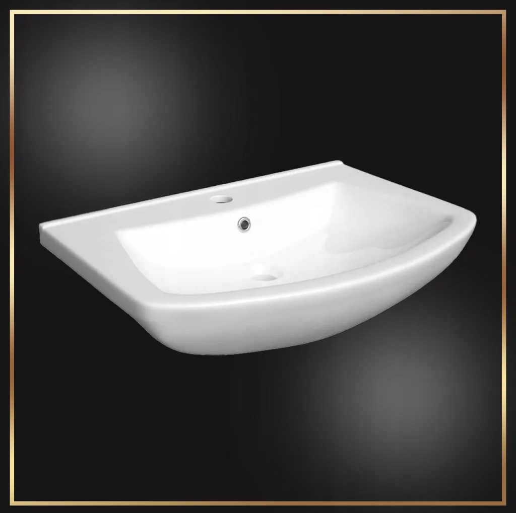 Solution Salle de Bain 45cm : Meuble Stamar Chêne avec Siphon Complet