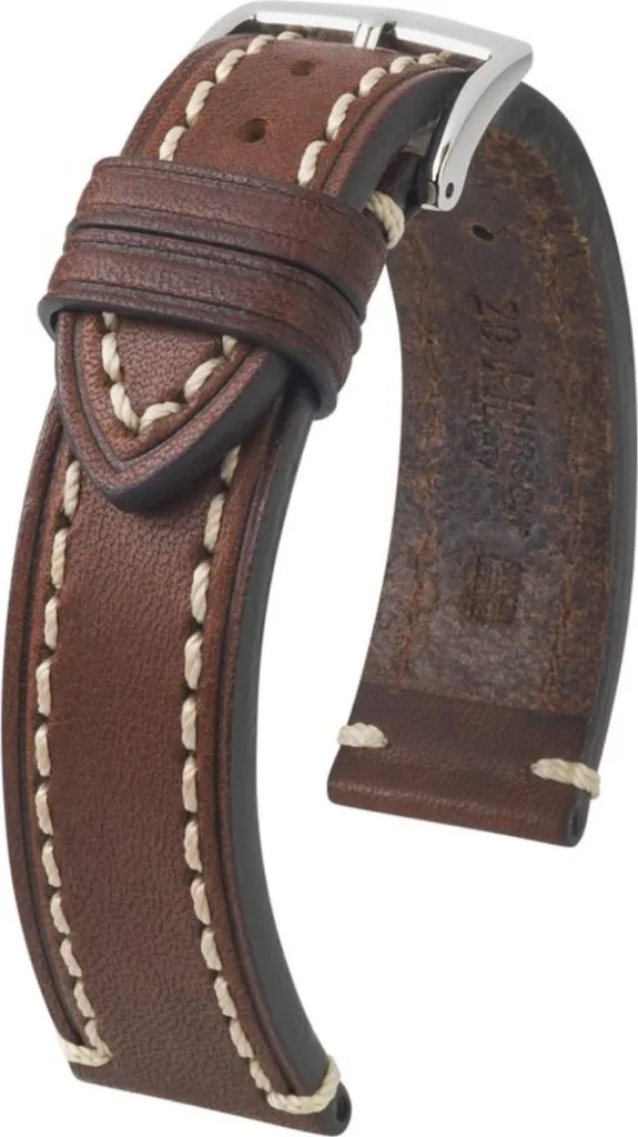 Acquista Hirsch Liberty 18mm Marrone - Cinturino Pelle Resistente