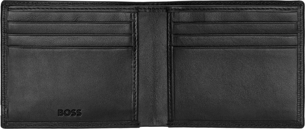 Portefeuille Hugo Boss Iconic HLW421A Noir avec Multi-Compartiments - 3