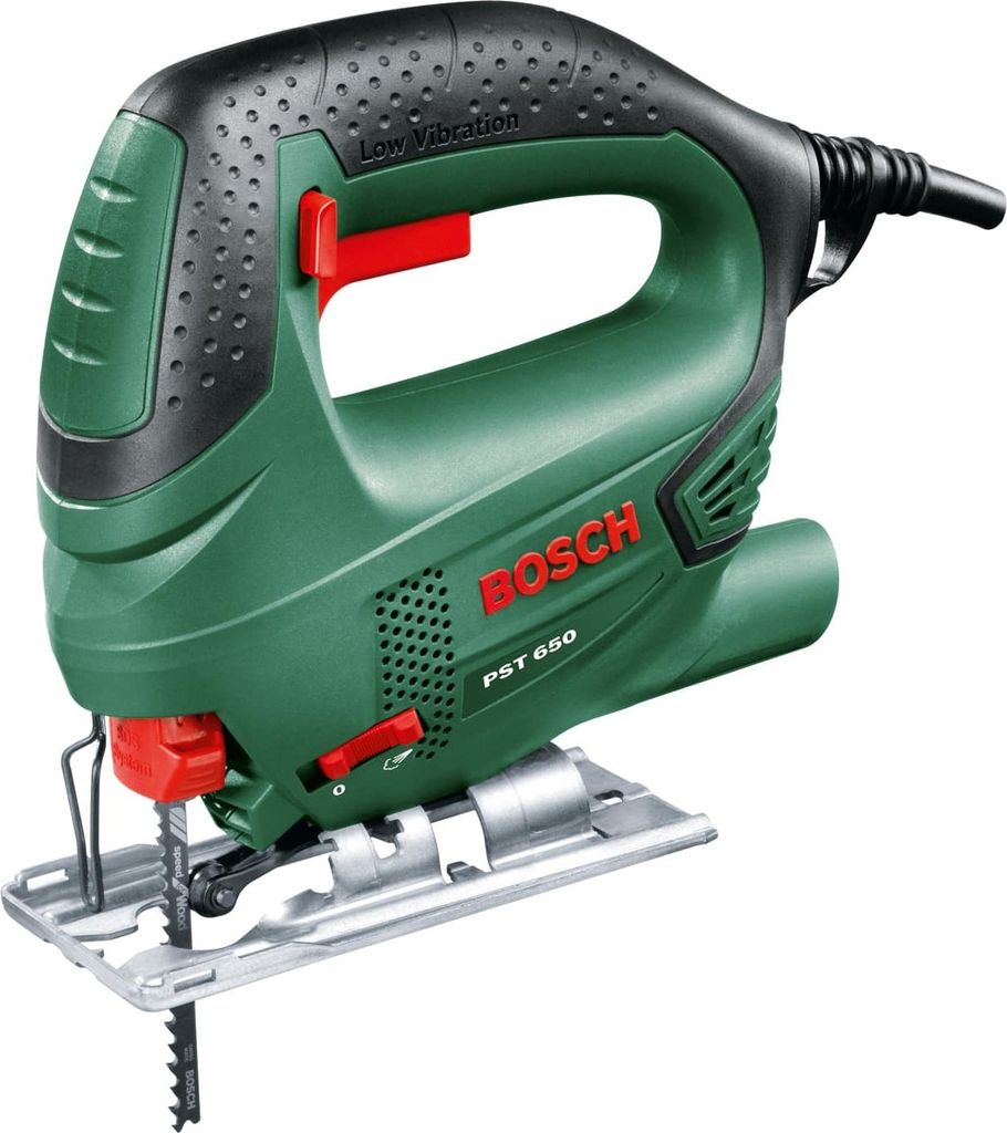 Bosch PST 650, Horní rukojeť, Černá, Zelená, 45°, Ocel, Obrázek produktu