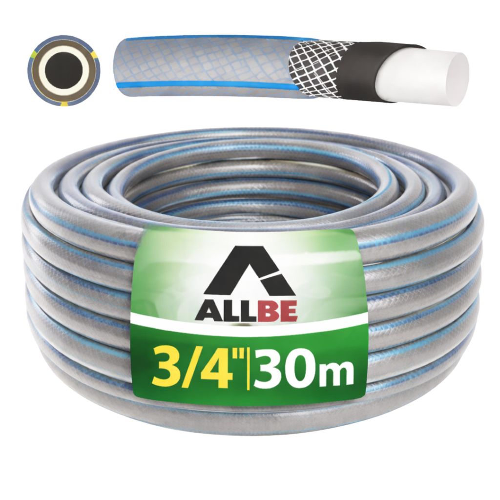 Gartenschlauch 4 lagig 3/4" Zoll 30m  Schlauch Produktbild 