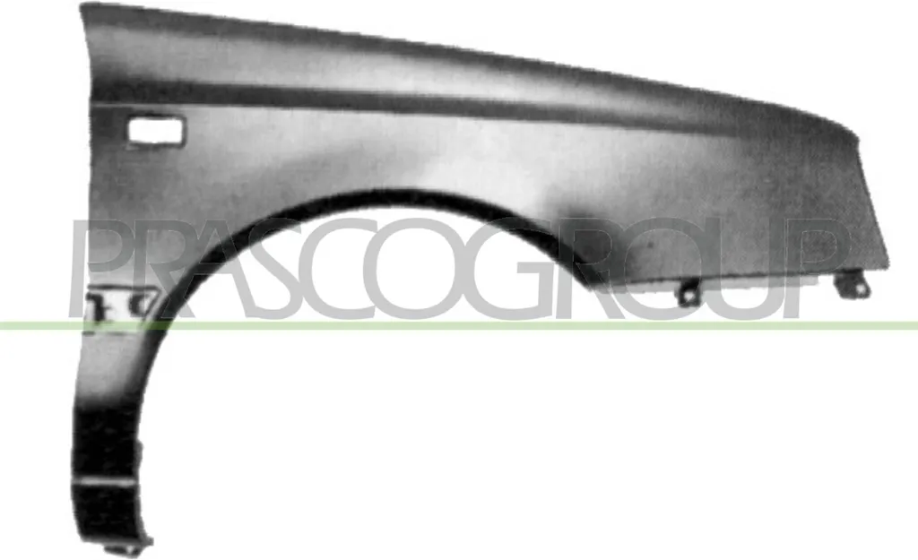 Aile avant droite Golf 3 pour réparation carrosserie - PRASCO 1H0