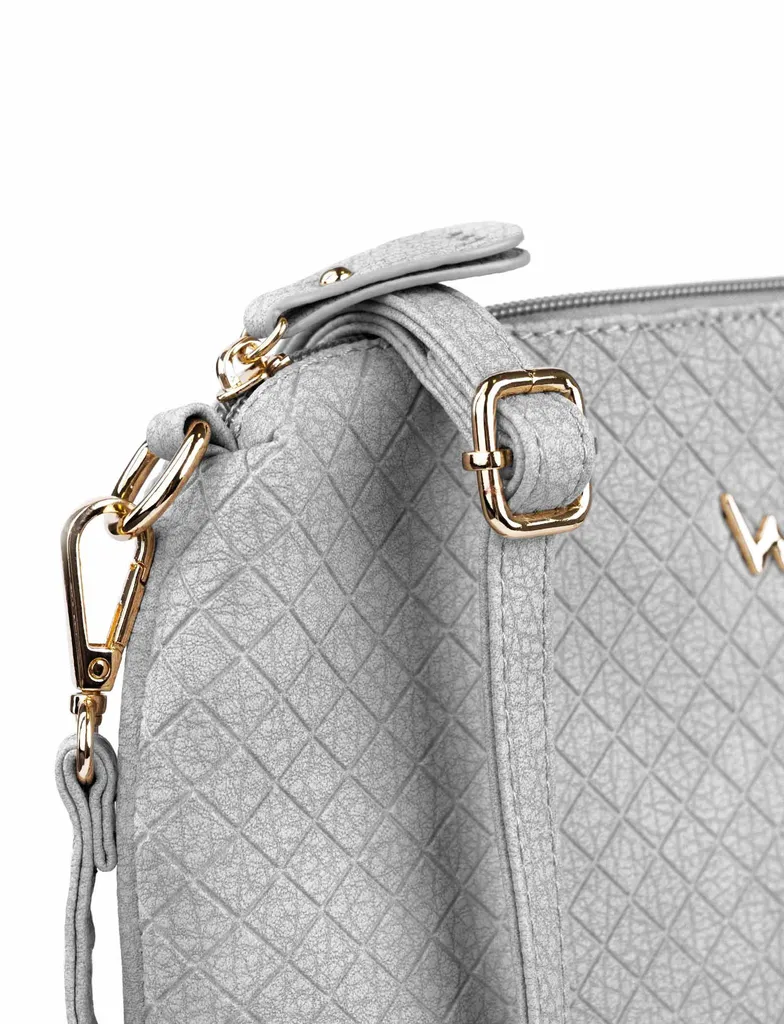 Recensione Borsa Donna Vuch Coalie Diamond Grigia - Qualità e Prezzo - 8