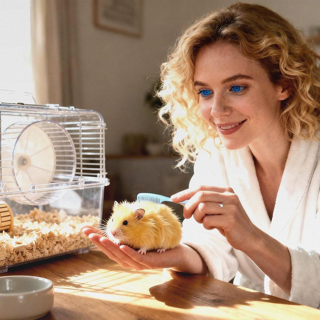 Kaninchenbürste Zur Fellpflege | 10 Stück Kaninchen Pflege Kamm | Hamster Reinigungszubehör Kleintierbedarf,Für Kleine Haustiere Mit Empfindlic...