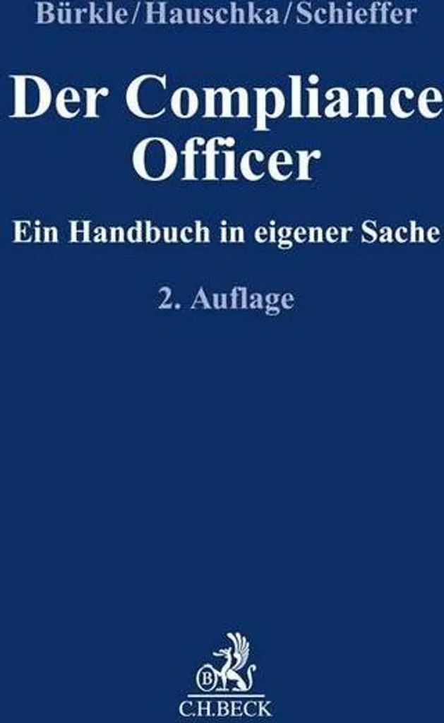Livre Der Compliance Officer pour Éviter les Sanctions Légales en Entreprise