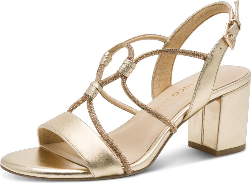 MARCO TOZZI Da.-Sandalette 940 GOLD 38 Produktbild 