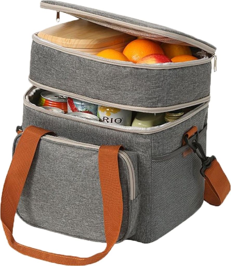 Doppelt isolierte Bento-Tasche, große Lunchbox mit Produktbild 