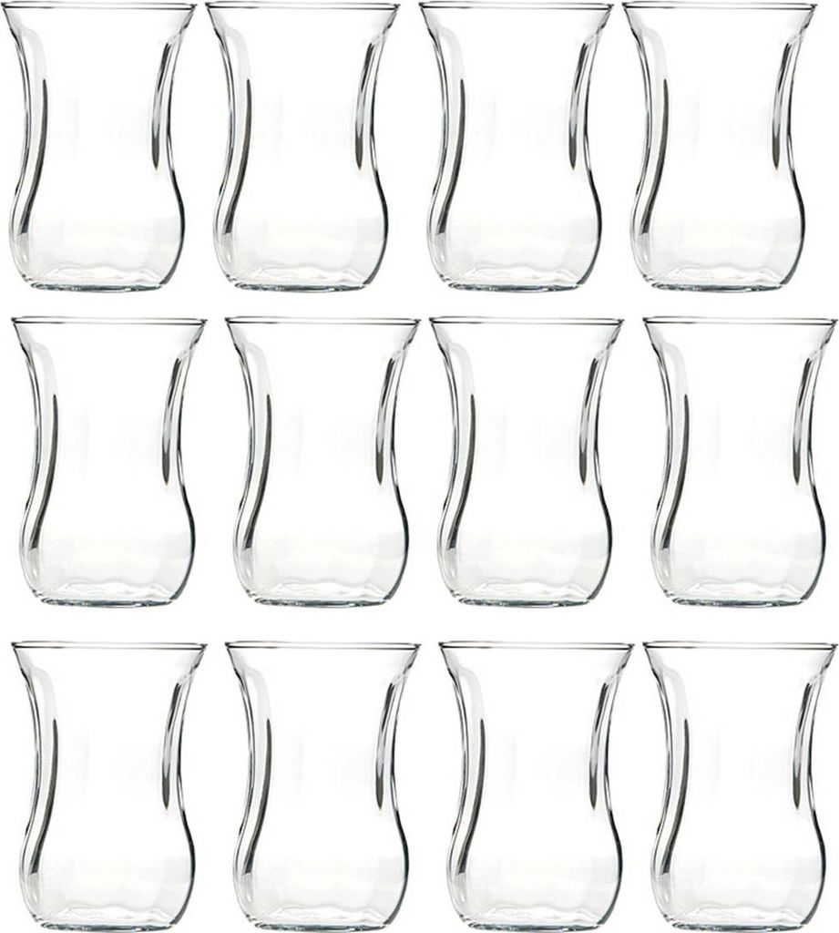 Pasabahce 42021.12 Set 12-tlg. Teeglass Optikli Cay Bardagi Produktbild 