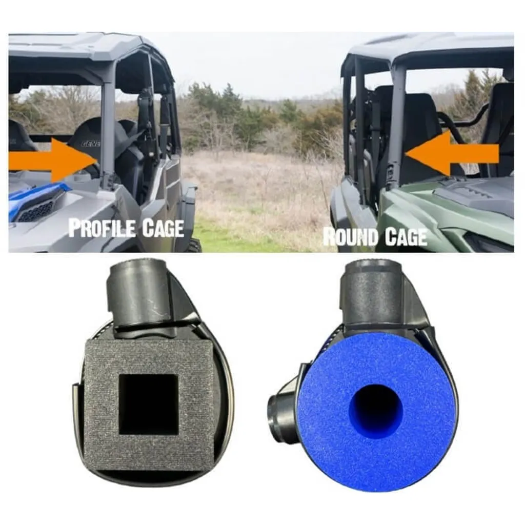 Solution Anti-Vibration Quad Lock 360 Collier de Serrage Base Guidon - 2