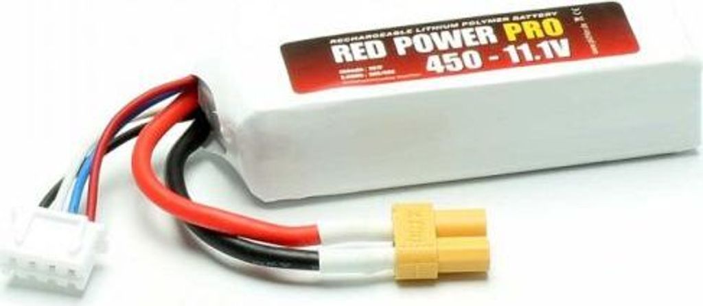 LiPo Akku RED POWER PRO 450 - 11,1V