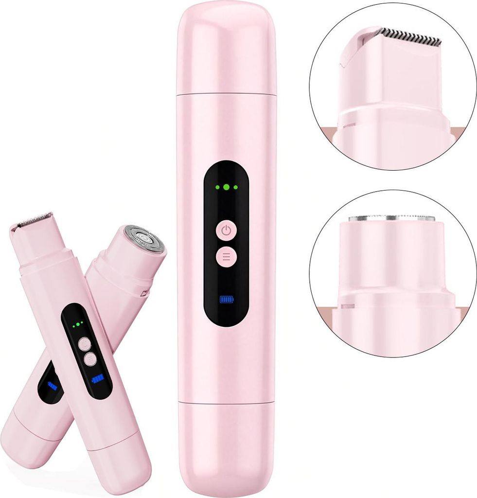 Elektrischer Körperrasierer Damen & Herren, 2-in-1 Dual Produktbild 