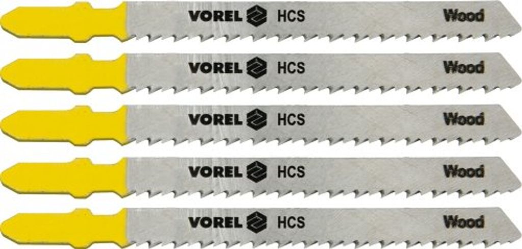 List do přímočaré pily A 100/75 mm na dřevo a plast 5 ks Obrázek produktu 