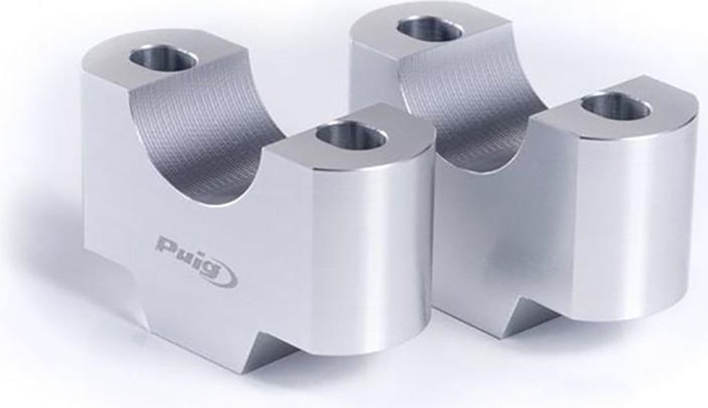 Puig Benelli Trk 702 2025 +20mm Lenkererhöhungen Silber 29 mm Silber 29 mm