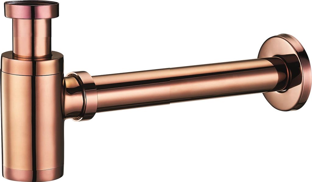 Mexen sifone semicerchio per lavabo, oro rosa - 79950-60 Immagine del prodotto 