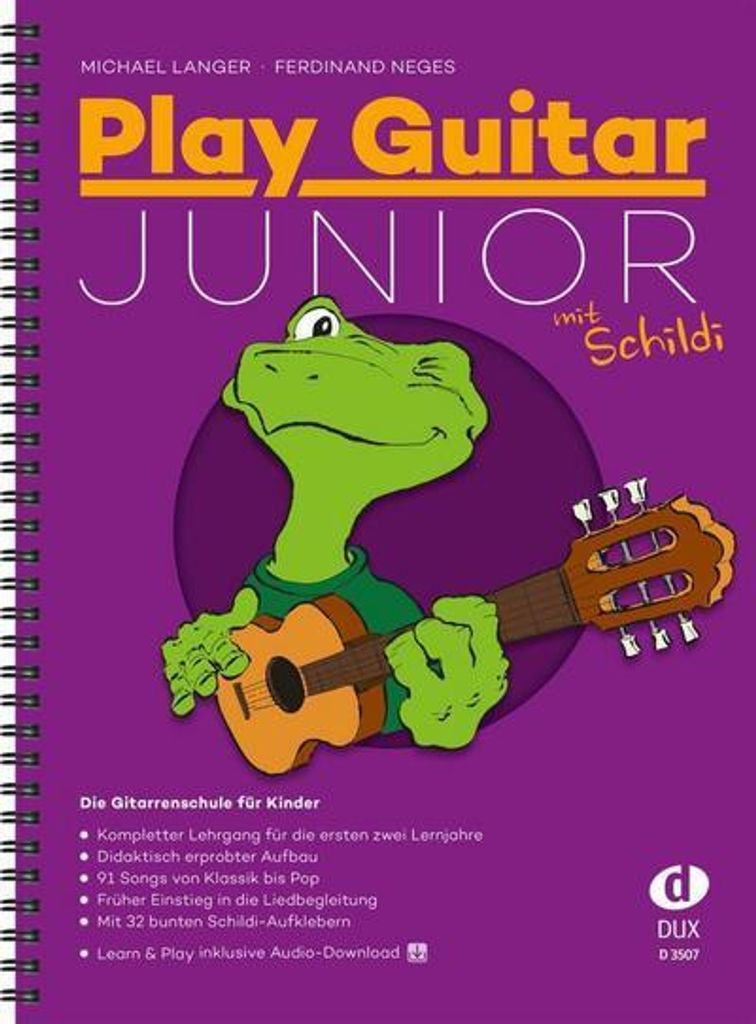 Play Guitar Junior mit Schildi Immagine del prodotto 