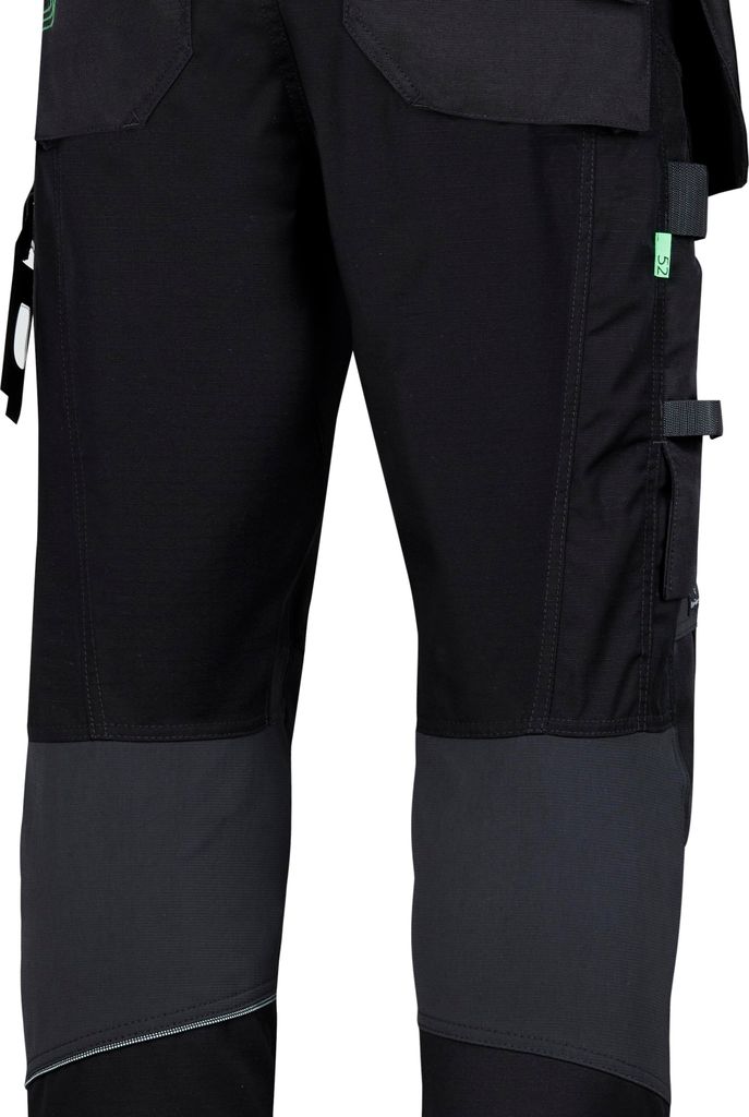 Snickers FlexiWork Arbeitshose m. Holstertaschen, EN 14404 Schwarz-56