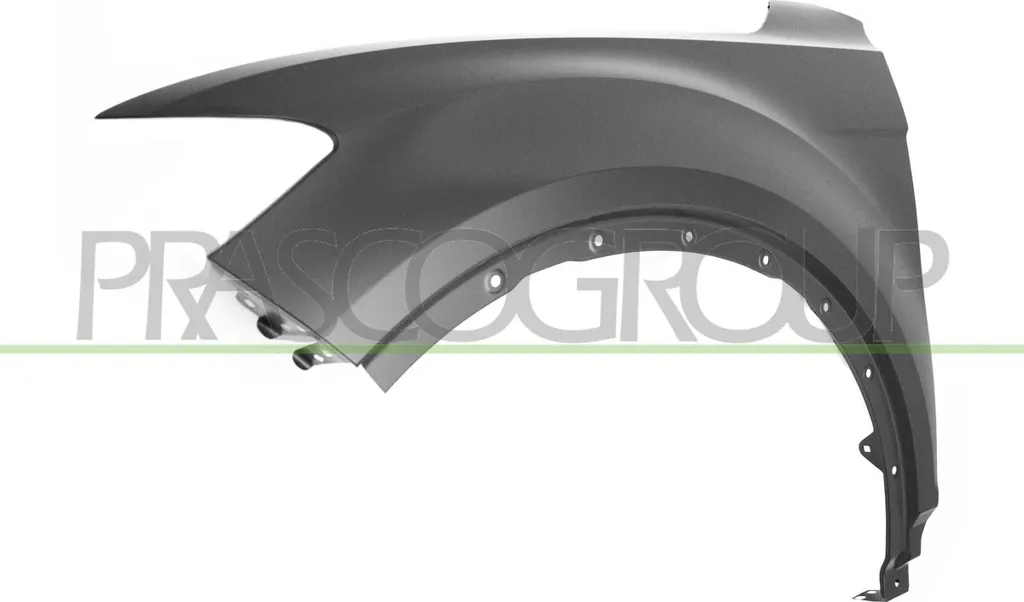 Remplacer aile avant gauche abîmée T-ROC - PRASCO VG7703004 2GA821021