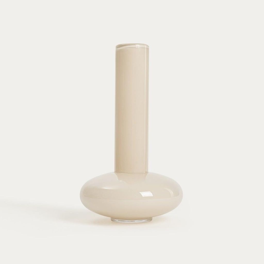 HOMLA MONERA-Vase, hoch, aus Glas, 15,7 x 28 cm Produktbild 