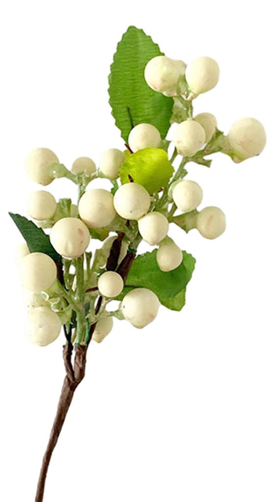 Künstliche Blume, hochwertige Textur, pflegeleicht, lila-blaue Beerenzweig, natürlich aussehende künstliche Beeren