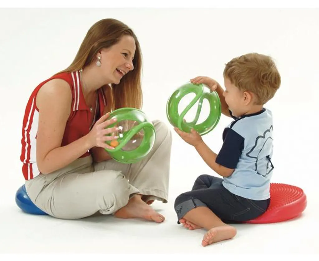 Ballon de Psychomotricité Tai-Chi Loop Ball 20cm pour la Coordination