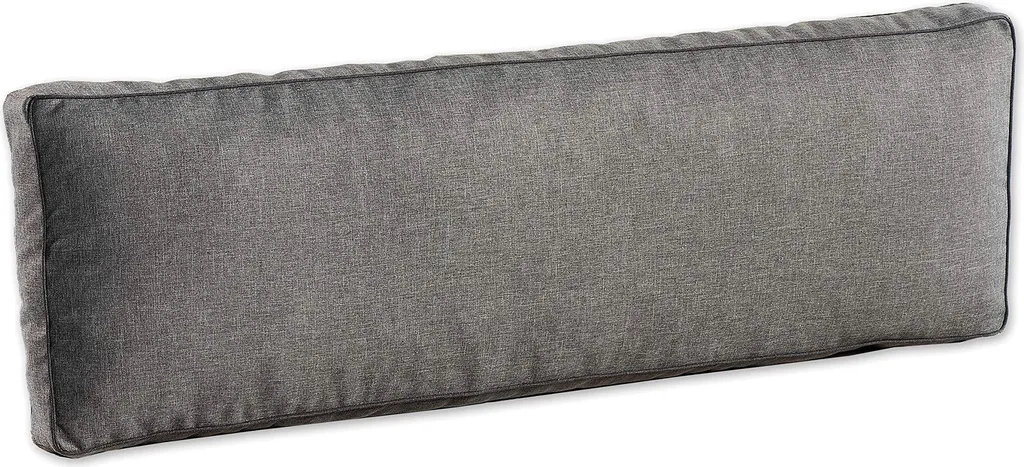 Coussin pour canapé palette extérieur, dossier d'angle 60x40 cm, Gris - 2