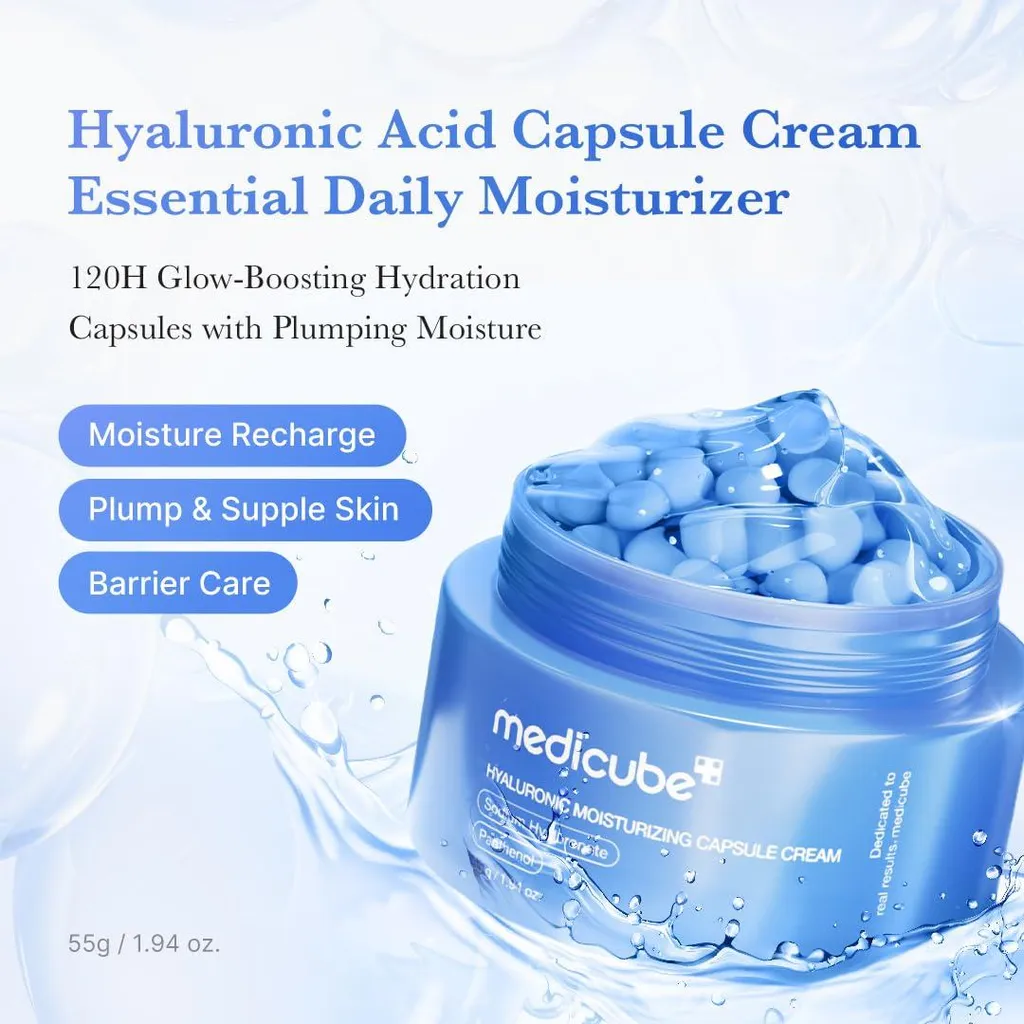 Medicube Hyaluronic Moisturizing Capsule Cream 55g | Idratazione Coreana K-Beauty - 2
