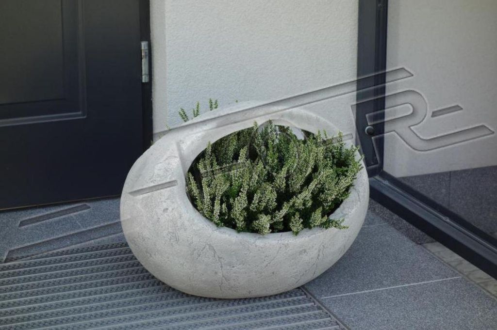 Blumenkübel Pflanz Kübel Dekoration Figur Blumentöpfe Garten Vasen Gefäss 204106