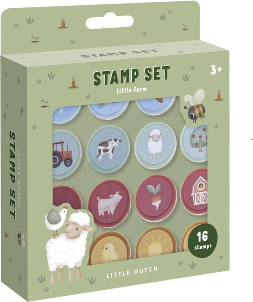 Kleine Farm, Little Dutch Stempelset Produktbild 