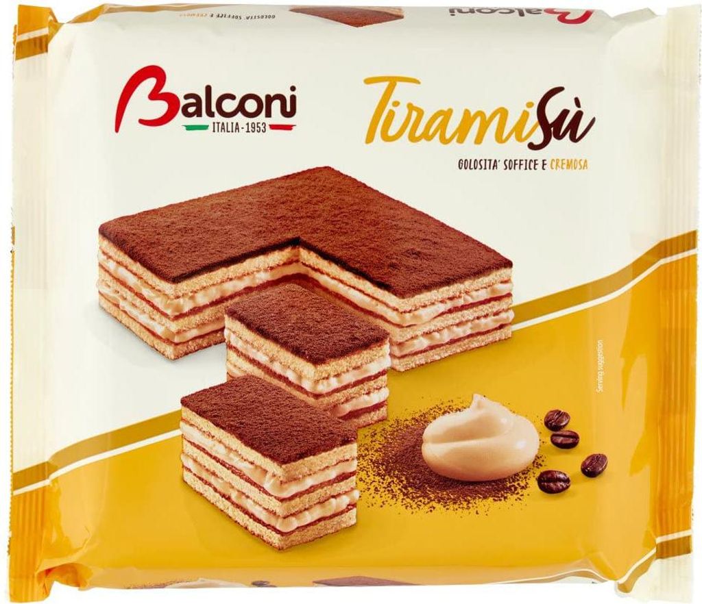 6x Balconi Tiramisu tiramisù Torta Schokolade creme 400g Produktbild 