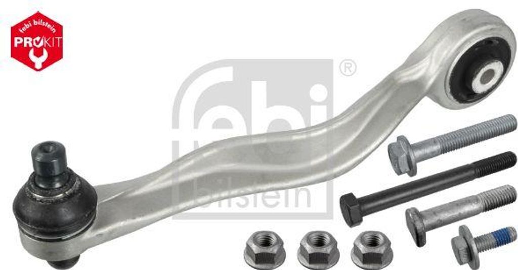 FEBI BILSTEIN 33368 Querlenker, Radaufhängung OE 4D0407510F kompatibel mit A4 8E, A4 8D, A4 8H, Passat 3B, Superb, A8 4D, A6 4B