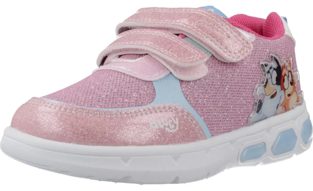 Chaussures de Sport Garvalin 262860g Rose : Basket Basse Cuir pour Fille