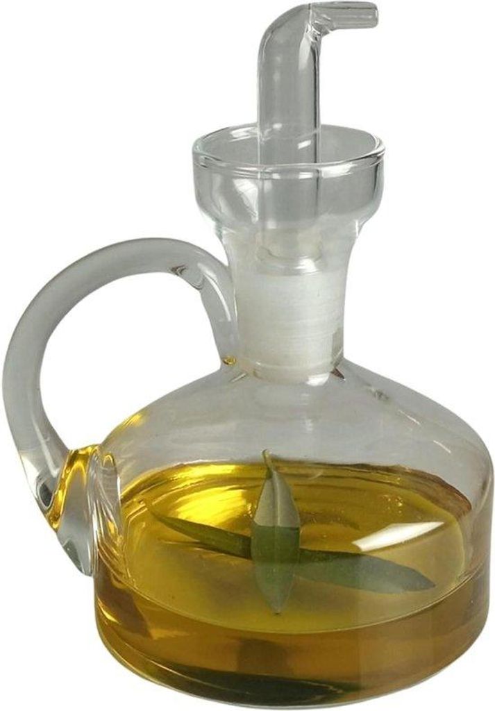 Glasflasche mit quadratischem Griff - 250 ml