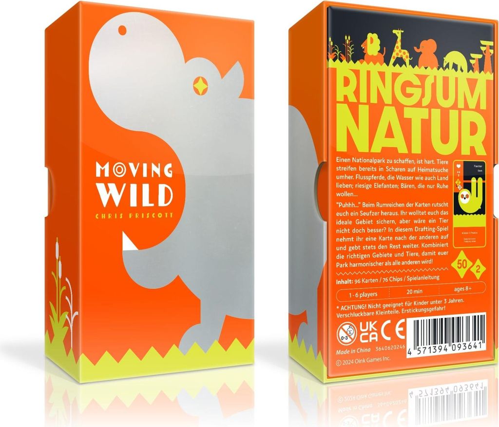 Oink Games Moving Wild (DE) - Familienspiel